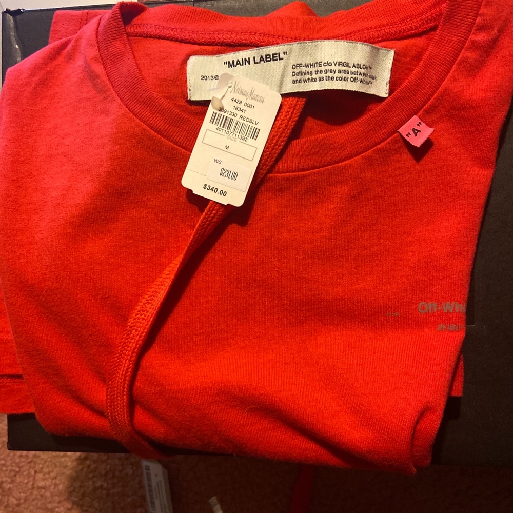 Off White Shirt Size Medium